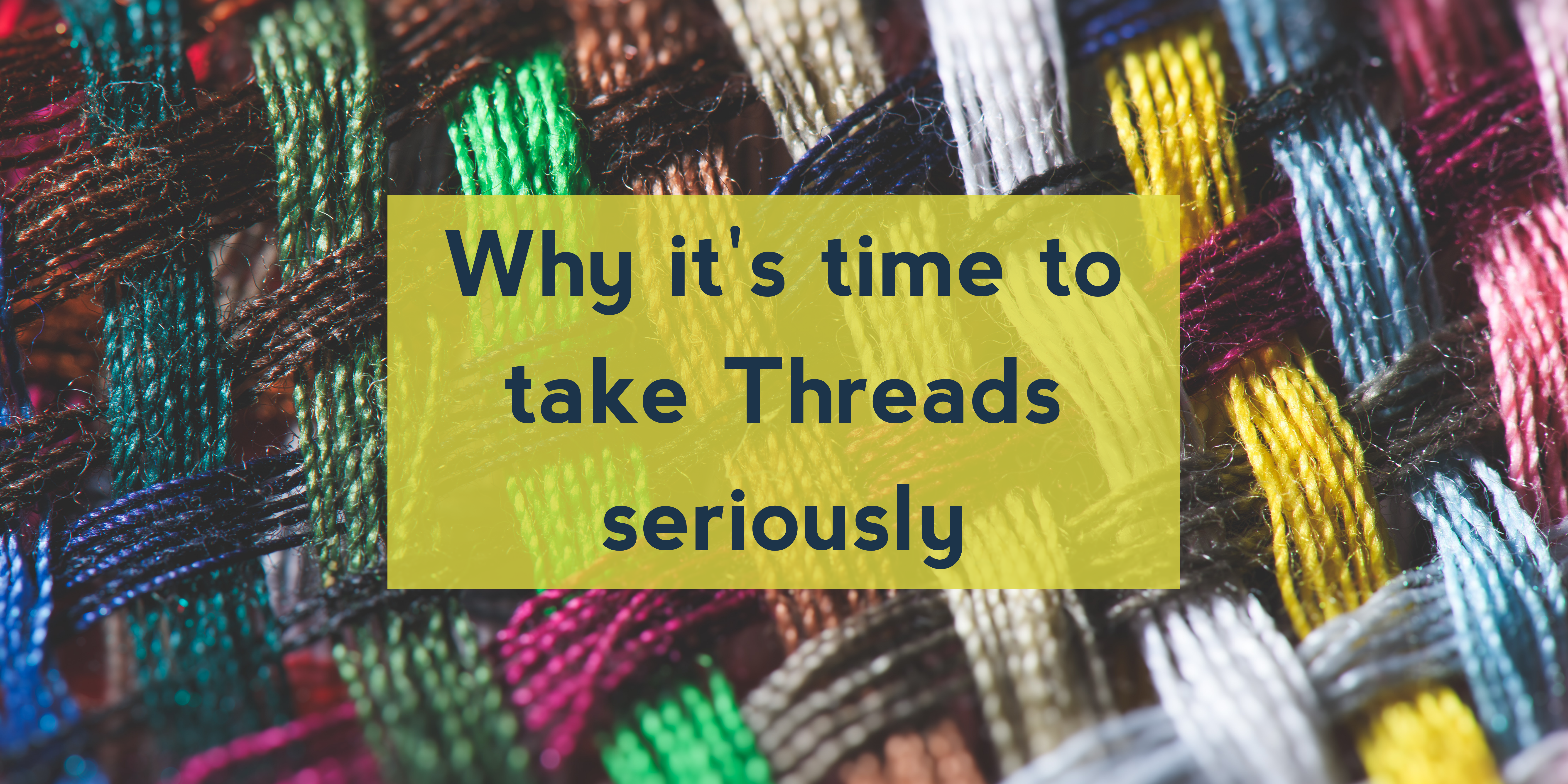 Why it’s time to take Threads seriously