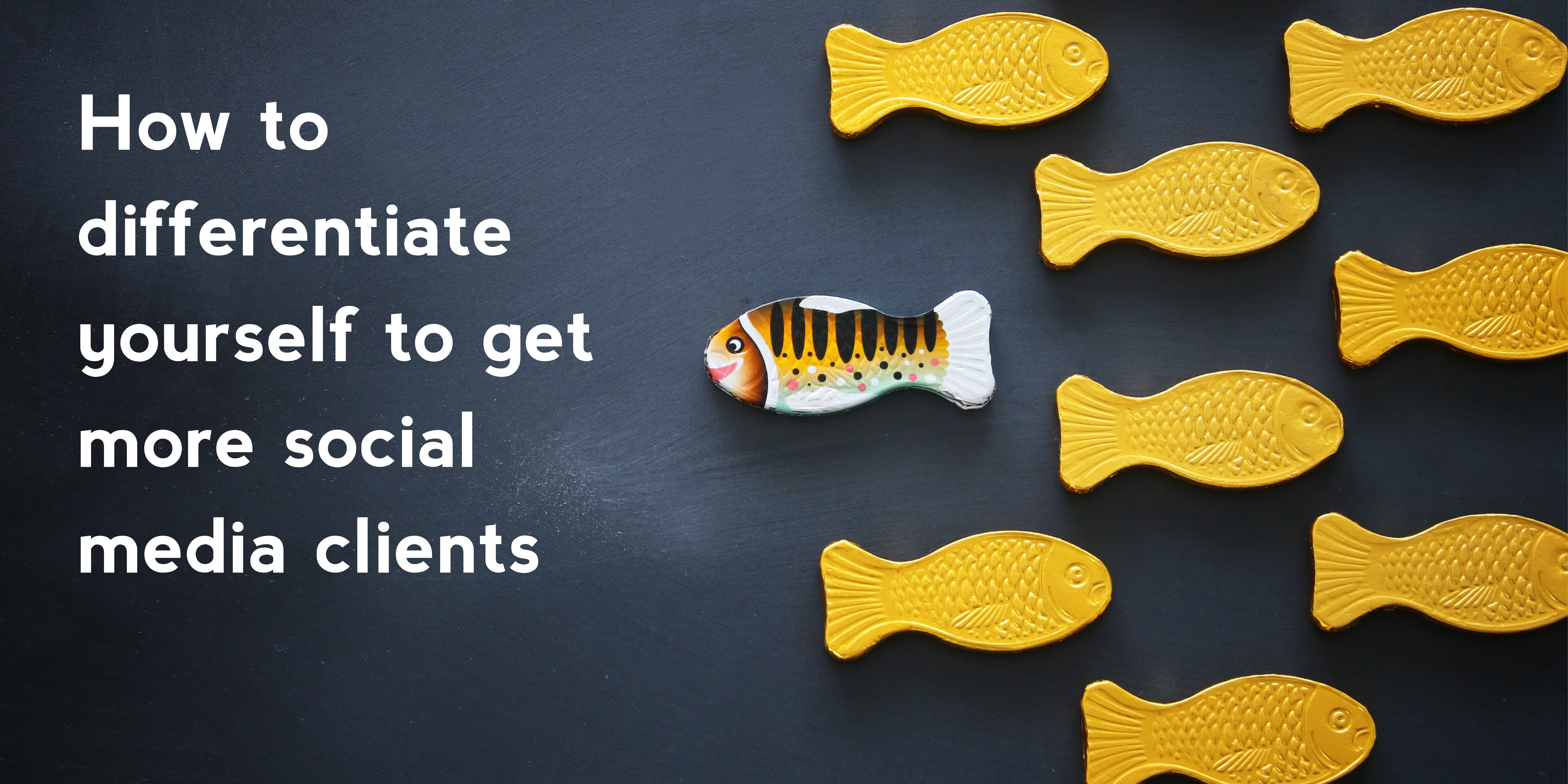 How to differentiate yourself to get more social media clients